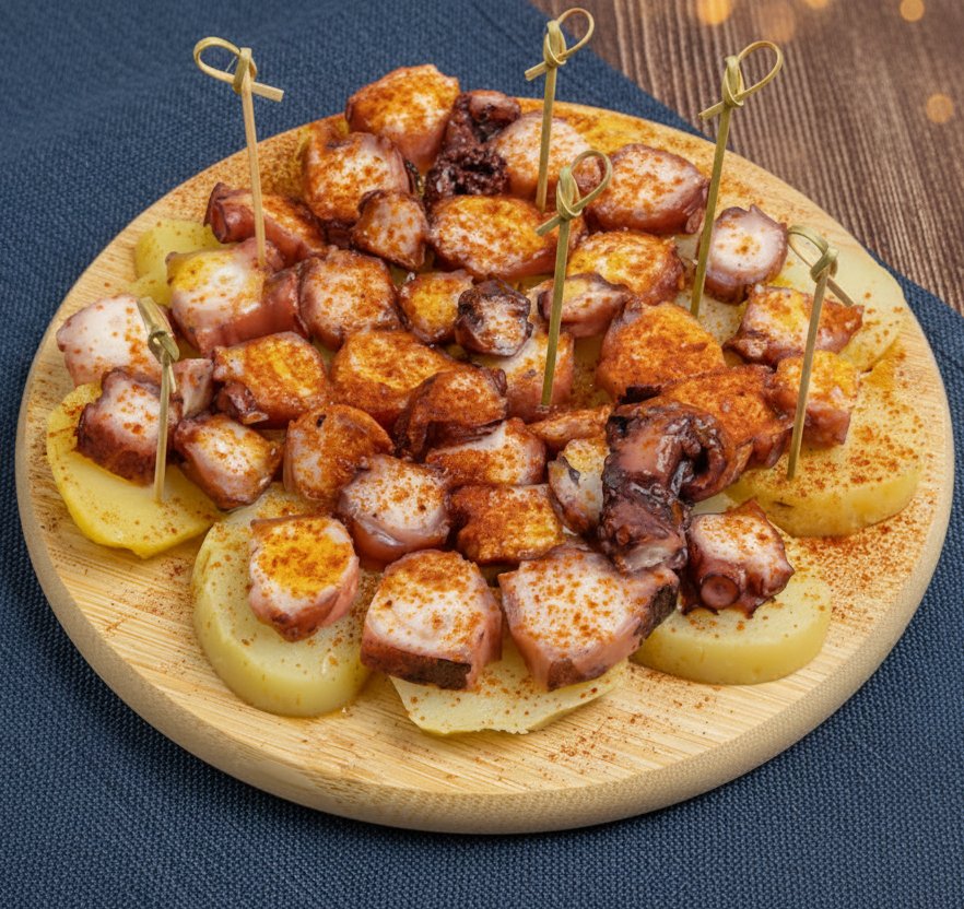 Pulpo a la Gallega pulpo a la gallega